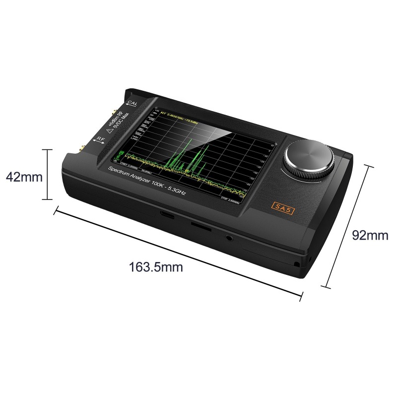 SA5 휴대용 다기능 스펙트럼 분석기, 휴대용 RF 신 - Signal Generator Spectrum Analyzer 리뷰 및 가격