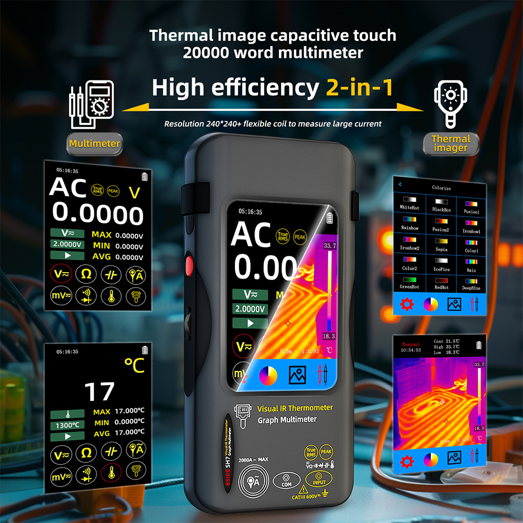 열화상 카메라 멀티미터 320×320 해상도 3.98인 - Thermal Imaging Camera Pcb Repair 리뷰 및 가격
