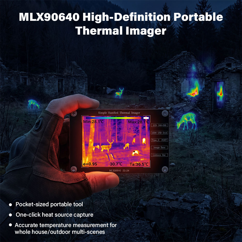 -40 ℃ ~300 ℃   휴대용 적외선 이미저 3.2 - Thermal Imaging Camera Pcb Repair 리뷰 및 가격